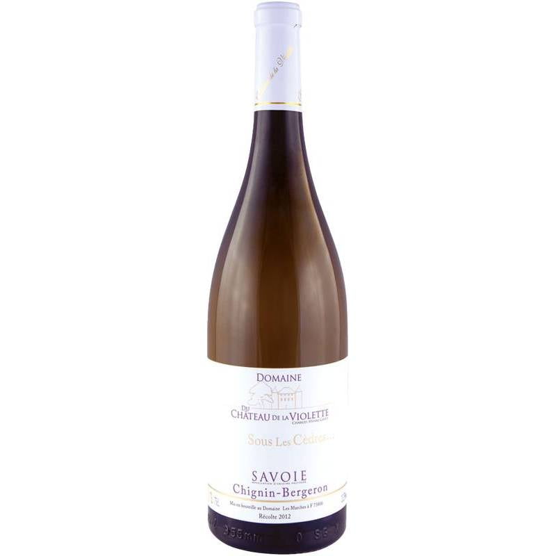AOP Vin de Savoie - Chignin Bergeron Sous Les Cèdres Domaine du Château de la Violette