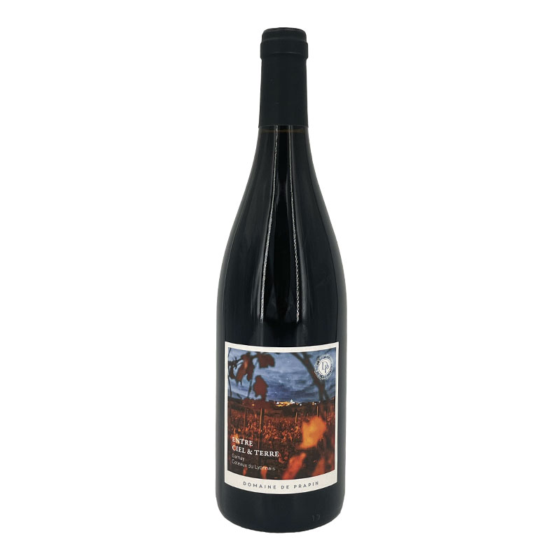 AOP Coteaux du Lyonnais - Entre Ciel - Domaine Prapin - Rouge - 75cl
